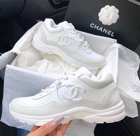 chanel shoes white sneakers